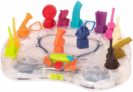 B. toys - B. Symphony Musical Toy Orchestra for Kids 3+ Years– 13 Musical Instruments for Classical Music for Babies and Toddlers – Interactive Kids Music Toys with Lights and 15 Songs