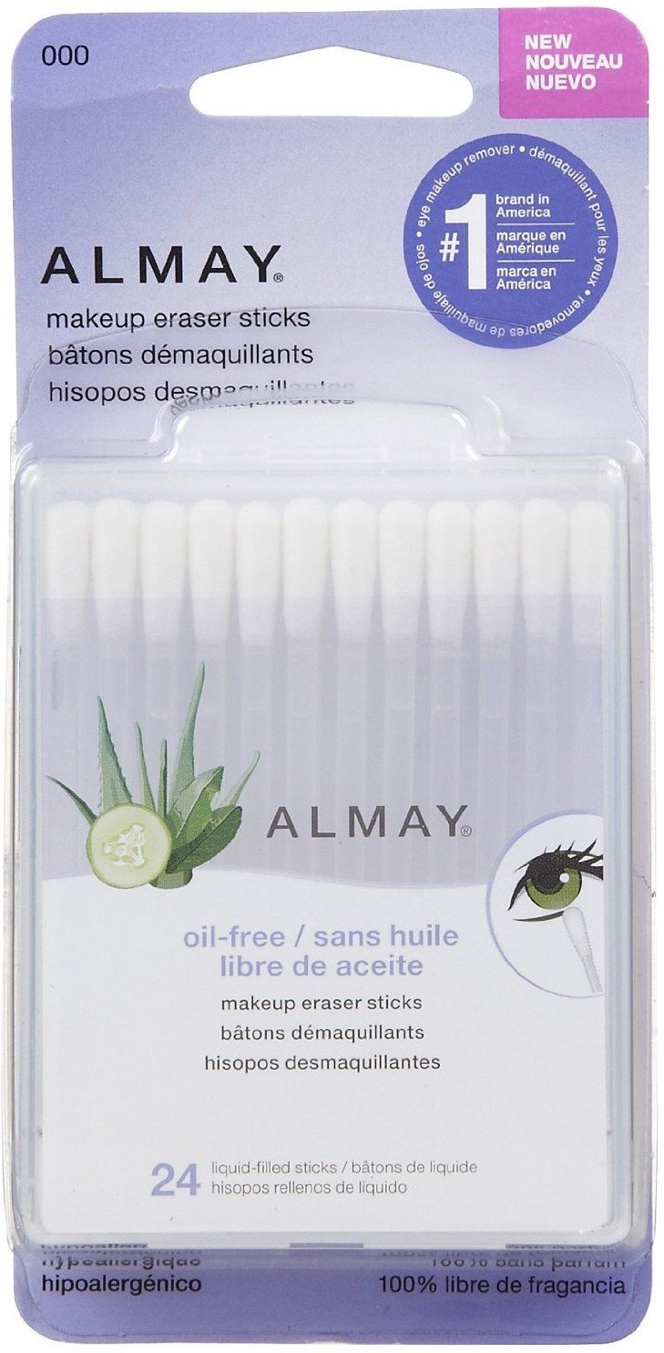 Almay Makeup Eraser Sticks 24 ea (Pack of 5)